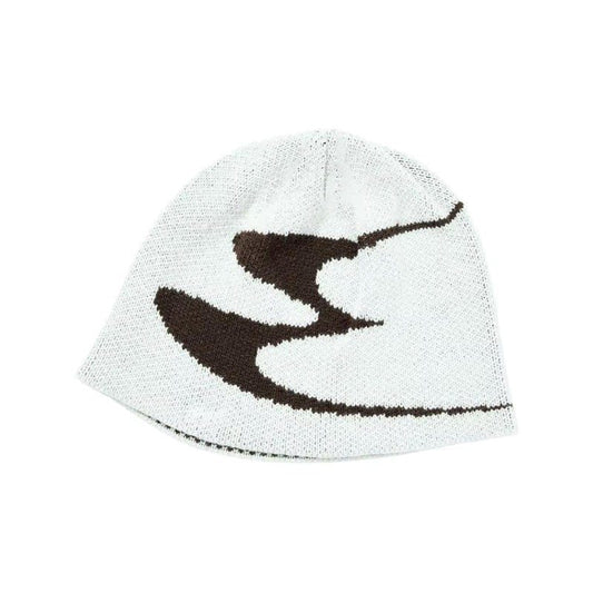 Drift Beanie Snow – tuque jacquard blanche coupe courte